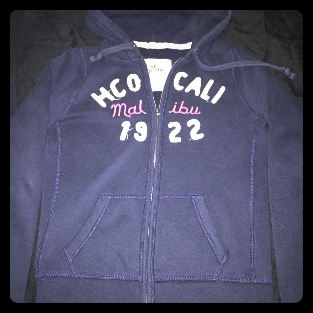 Hollister Zip Up Hoodie